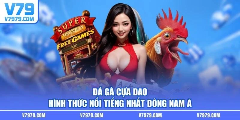 Đá gà cựa dao - Hình thức nổi tiếng nhất Đông Nam Á
