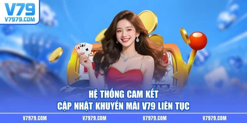 Hệ thống cam kết cập nhật khuyến mãi V79 liên tục